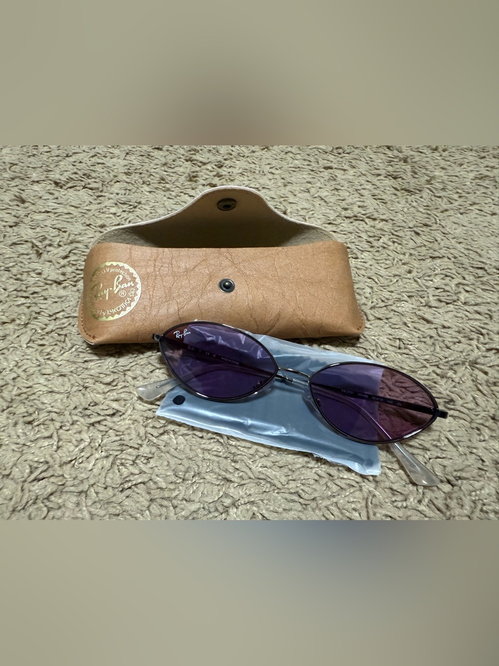 Ray-Ban KAI BIO-BASED dark violet lenses nwt